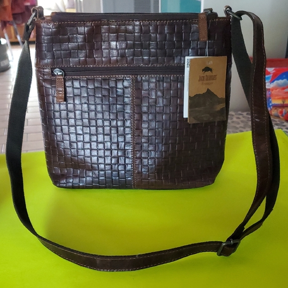 Jack Georges Handbags - NWT Jack Georges Voyager Crossbody
